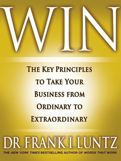 Title details for Win by Dr. Frank Luntz - Available